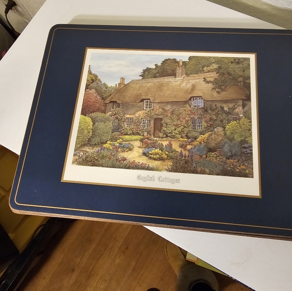 Pimpernel Dining 6 Vintage Pimpernel English Cottages Placemat Set